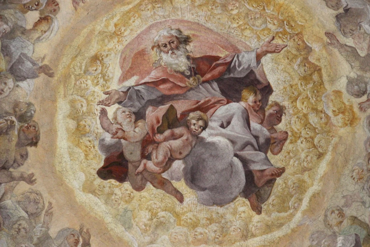 41-Cupola della Cappella di San Gennaro - Cattedrale di Napoli - dettaglio 